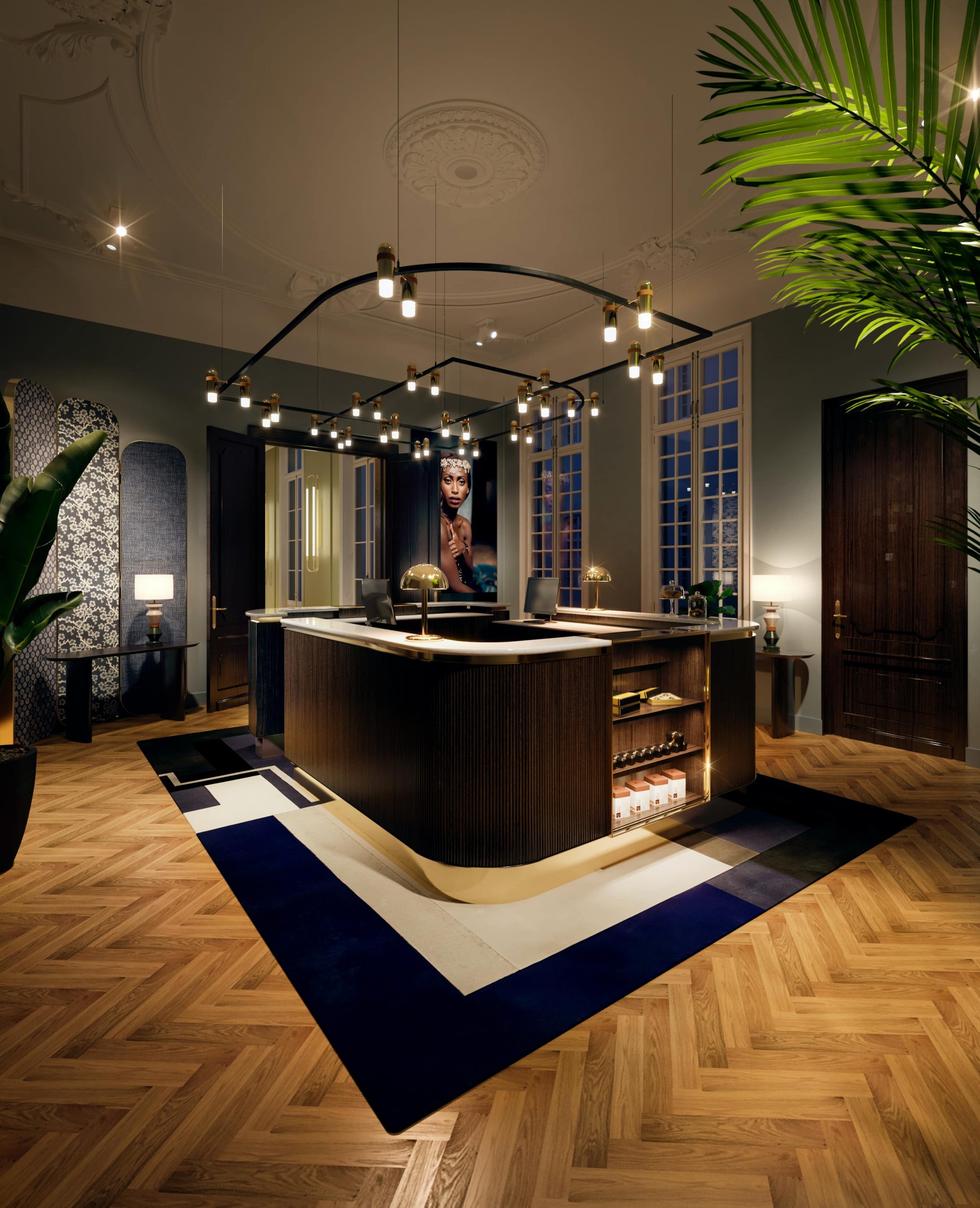 interieur visualisatie - Hotel Antwerpen
